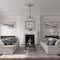 Ekena Millwork Alexa Medallion (Canopies up to 5 5/8"), 30 3/4"W x 21 1/4"H x 3 7/8"ID x 1 5/8"P, Pot of Cream CM21X30ALPCF - alternate 4